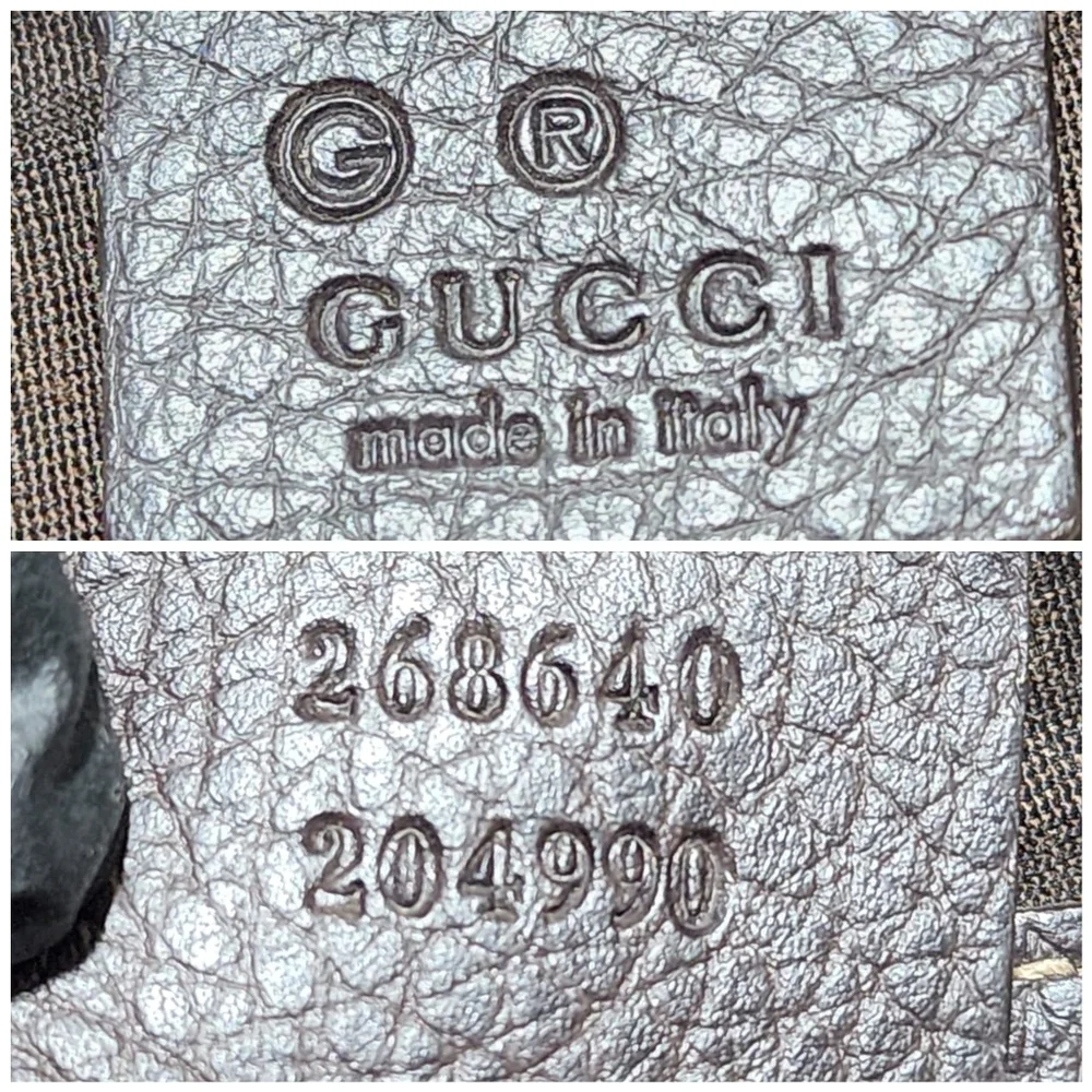 GUCCI Crystal Monogram Medium Abbey Tote Brown - Picture 4 of 12